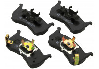Kit de plaquettes de frein, frein à disque 36531 ABS
