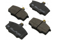 Kit de plaquettes de frein, frein à disque 36532 ABS