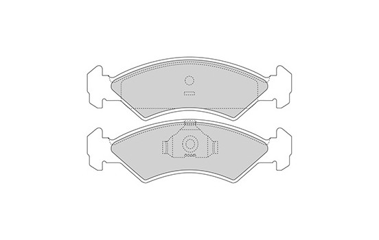 Kit de plaquettes de frein, frein à disque 36534 ABS, Image 2