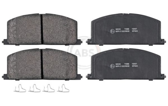 Kit de plaquettes de frein, frein à disque 36535 ABS, Image 4