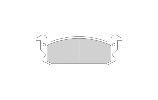 Kit de plaquettes de frein, frein à disque 36545 ABS, Image 2