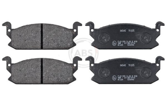 Kit de plaquettes de frein, frein à disque 36545 ABS, Image 4