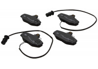 Kit de plaquettes de frein, frein à disque 36569 ABS