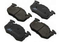 Kit de plaquettes de frein, frein à disque 36580 ABS