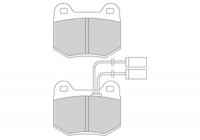 Kit de plaquettes de frein, frein à disque 36582 ABS
