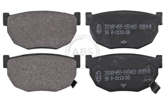 Kit de plaquettes de frein, frein à disque 36586 ABS, Image 4