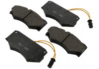 Kit de plaquettes de frein, frein à disque 36590 ABS