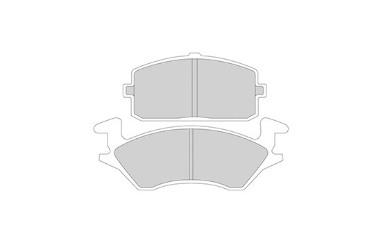 Kit de plaquettes de frein, frein à disque 36596 ABS, Image 2