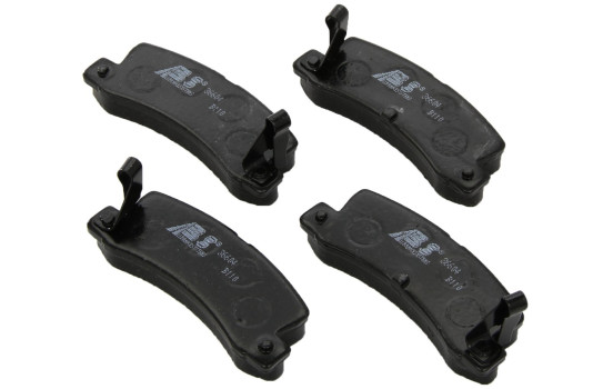 Kit de plaquettes de frein, frein à disque 36604 ABS