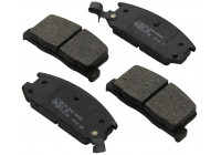 Kit de plaquettes de frein, frein à disque 36605 ABS