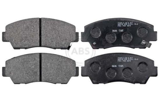 Kit de plaquettes de frein, frein à disque 36606 ABS, Image 4