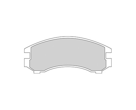 Kit de plaquettes de frein, frein à disque 36611 ABS, Image 2