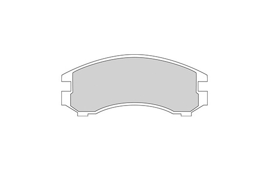 Kit de plaquettes de frein, frein à disque 36611 ABS, Image 2
