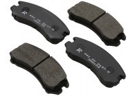 Kit de plaquettes de frein, frein à disque 36611 ABS