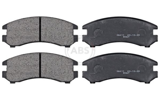 Kit de plaquettes de frein, frein à disque 36611 ABS, Image 4