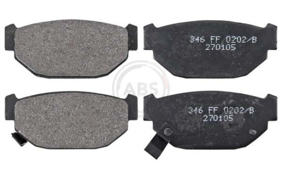 Kit de plaquettes de frein, frein à disque 36614 ABS, Image 3