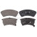 Kit de plaquettes de frein, frein à disque 36620 ABS, Vignette 2