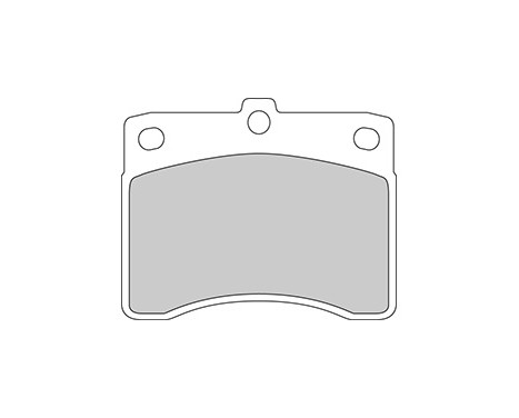 Kit de plaquettes de frein, frein à disque 36621 ABS, Image 2
