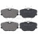 Kit de plaquettes de frein, frein à disque 36622 ABS, Vignette 4