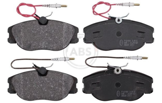 Kit de plaquettes de frein, frein à disque 36628 ABS, Image 3