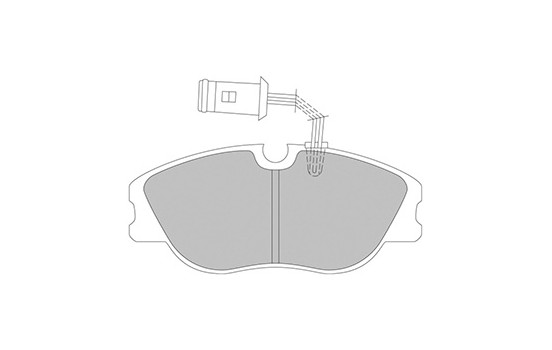 Kit de plaquettes de frein, frein à disque 36629 ABS, Image 3