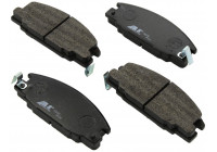 Kit de plaquettes de frein, frein à disque 36632 ABS