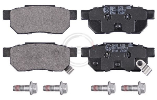 Kit de plaquettes de frein, frein à disque 36636 ABS, Image 4