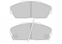 Kit de plaquettes de frein, frein à disque 36639 ABS