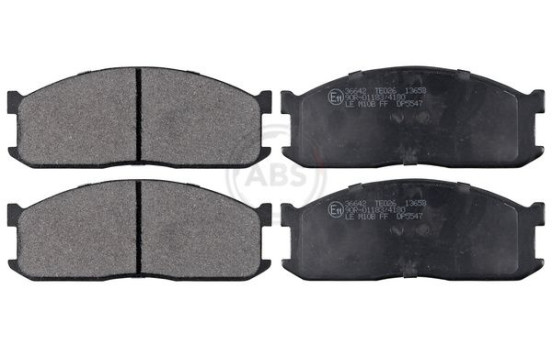 Kit de plaquettes de frein, frein à disque 36642 ABS, Image 3