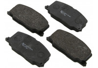 Kit de plaquettes de frein, frein à disque 36659 ABS