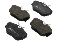 Kit de plaquettes de frein, frein à disque 36664 ABS