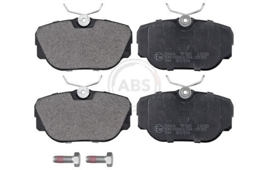 Kit de plaquettes de frein, frein à disque 36664 ABS, Image 4