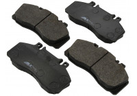 Kit de plaquettes de frein, frein à disque 36665 ABS