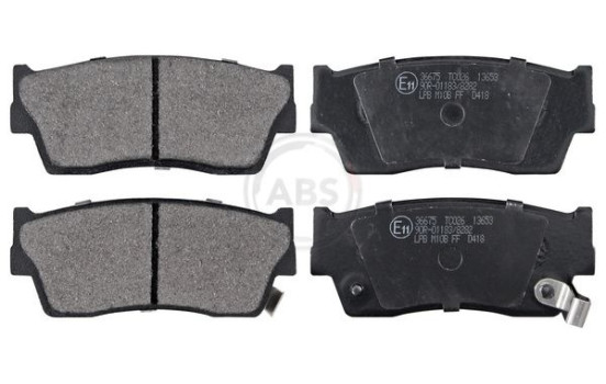 Kit de plaquettes de frein, frein à disque 36675 ABS, Image 4