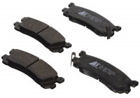 Kit de plaquettes de frein, frein à disque 36676 ABS