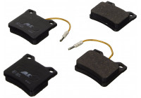 Kit de plaquettes de frein, frein à disque 36683 ABS