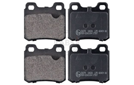 Kit de plaquettes de frein, frein à disque 36694 ABS, Image 4