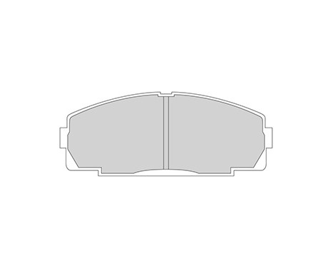 Kit de plaquettes de frein, frein à disque 36702 ABS, Image 3