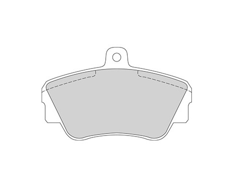 Kit de plaquettes de frein, frein à disque 36703 ABS, Image 2