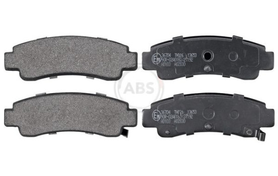 Kit de plaquettes de frein, frein à disque 36704 ABS, Image 3