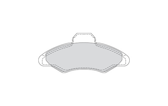 Kit de plaquettes de frein, frein à disque 36709 ABS, Image 2