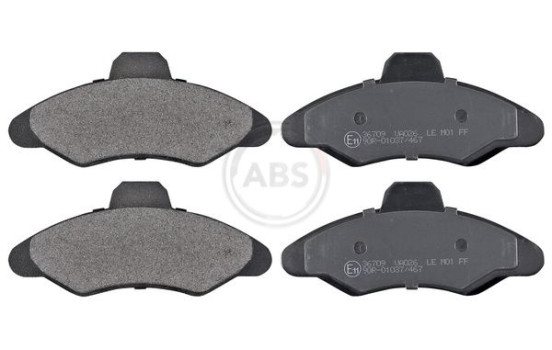 Kit de plaquettes de frein, frein à disque 36709 ABS, Image 4