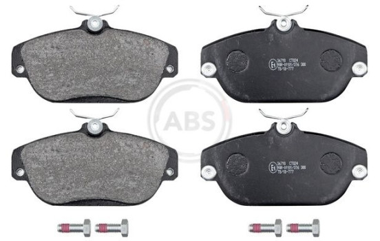 Kit de plaquettes de frein, frein à disque 36710 ABS, Image 4