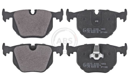 Kit de plaquettes de frein, frein à disque 36715 ABS, Image 4
