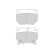 Kit de plaquettes de frein, frein à disque 36719 ABS, Vignette 2