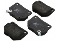 Kit de plaquettes de frein, frein à disque 36719 ABS