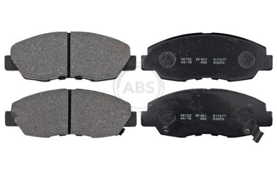 Kit de plaquettes de frein, frein à disque 36722 ABS, Image 4