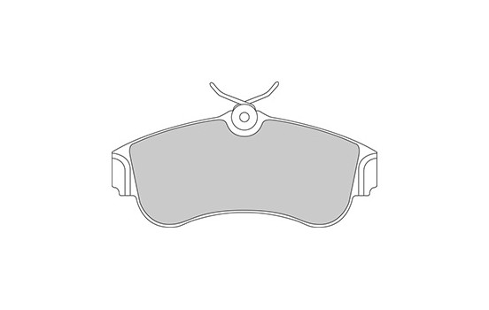 Kit de plaquettes de frein, frein à disque 36740 ABS, Image 3