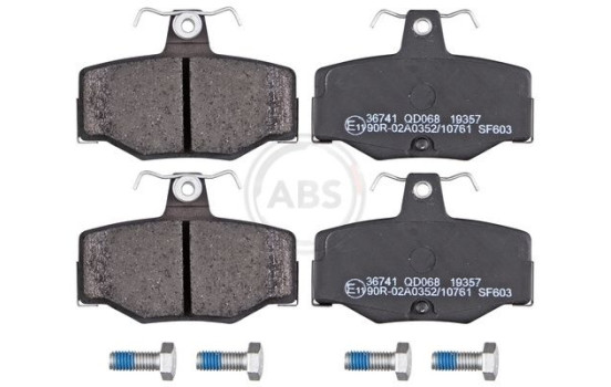 Kit de plaquettes de frein, frein à disque 36741 ABS, Image 4