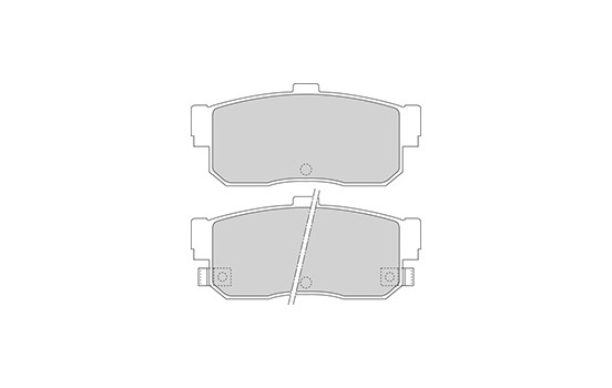Kit de plaquettes de frein, frein à disque 36742 ABS, Image 2